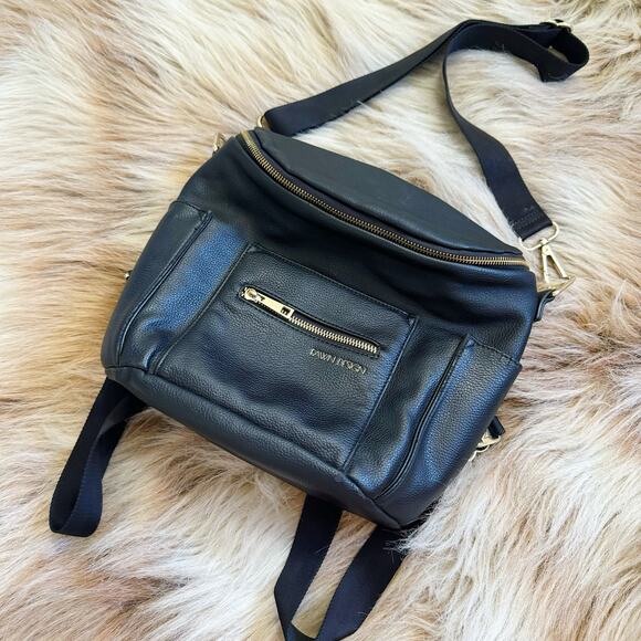 Fawn Design Original Mini Diaper Bag Backpack in Pebble Black - Picture 3 of 6